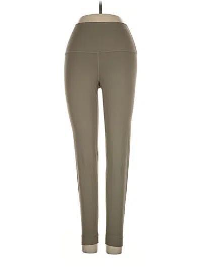Pre-owned Set Active Active Pants In Green