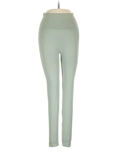 Pre-owned Set Active Active Pants In Green