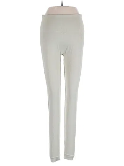 Pre-owned Set Active Active Pants In Ivory