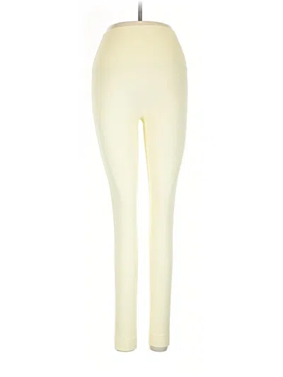 Pre-owned Set Active Active Pants In Ivory