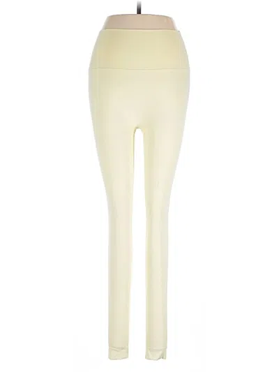 Pre-owned Set Active Active Pants In Ivory