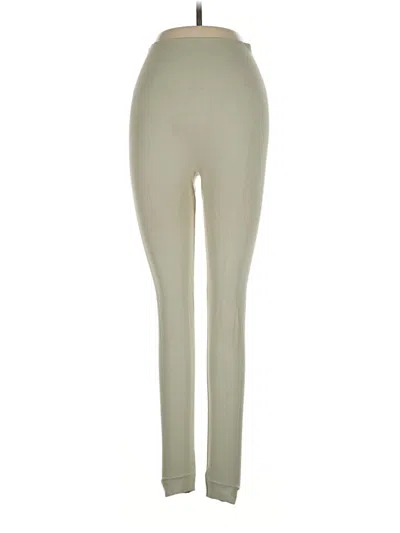 Pre-owned Set Active Active Pants In Ivory
