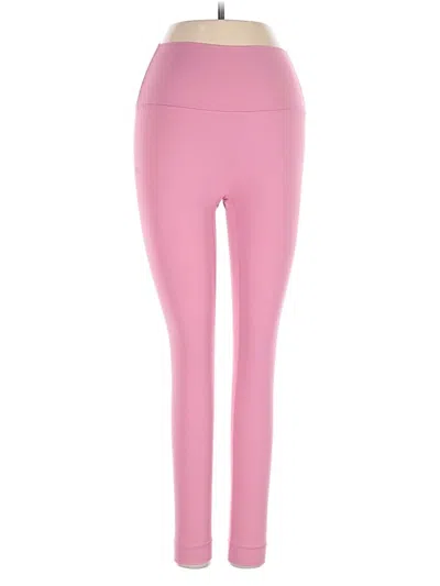 Pre-owned Set Active Active Pants In Pink