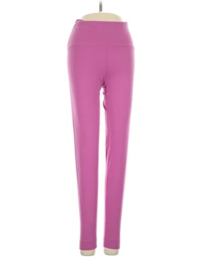 Pre-owned Set Active Active Pants In Pink