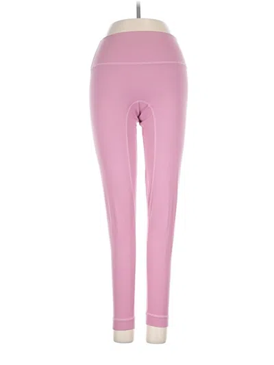 Pre-owned Set Active Active Pants In Pink