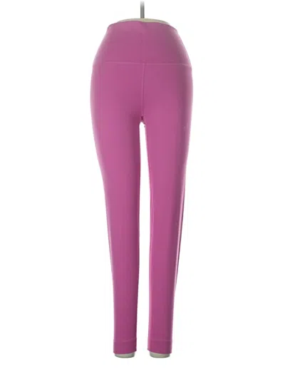 Pre-owned Set Active Active Pants In Purple