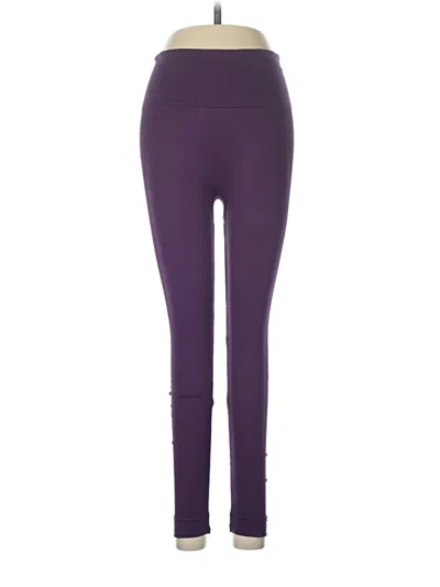 Pre-owned Set Active Active Pants In Purple