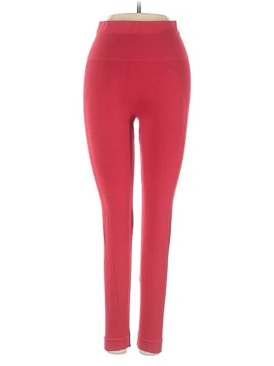 Pre-owned Set Active Active Pants In Red