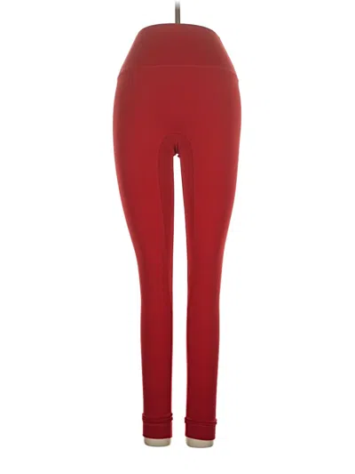 Pre-owned Set Active Active Pants In Red