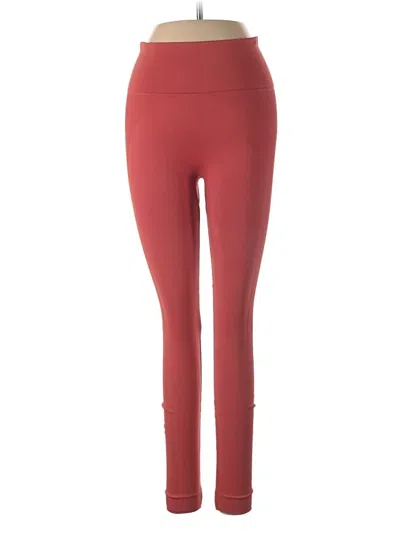 Pre-owned Set Active Active Pants In Red