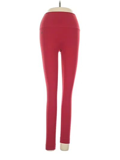 Pre-owned Set Active Active Pants In Red