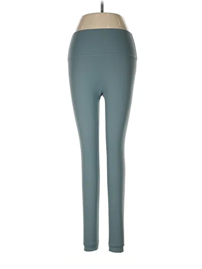 Pre-owned Set Active Active Pants In Teal