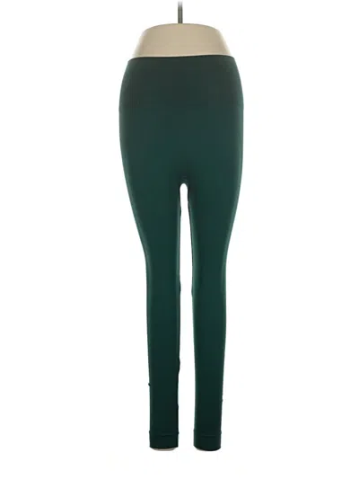 Pre-owned Set Active Active Pants In Teal