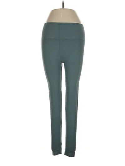 Pre-owned Set Active Active Pants In Teal