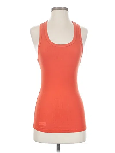 Pre-owned Set Active Active Tank Top In Orange