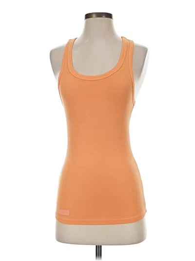 Pre-owned Set Active Active Tank Top In Orange