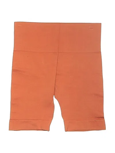 Pre-owned Set Active Athletic Shorts In Orange