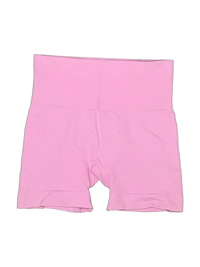 Pre-owned Set Active Athletic Shorts In Pink