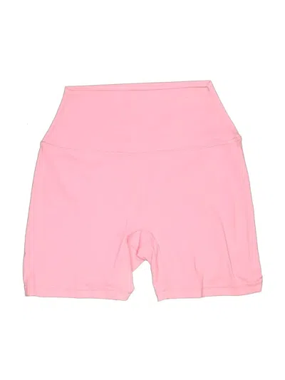 Pre-owned Set Active Athletic Shorts In Pink