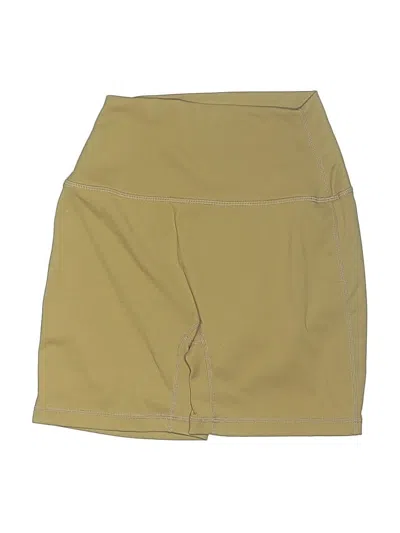 Pre-owned Set Active Athletic Shorts In Yellow