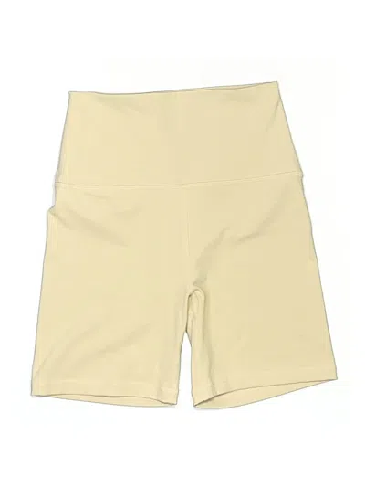 Pre-owned Set Active Athletic Shorts In Yellow