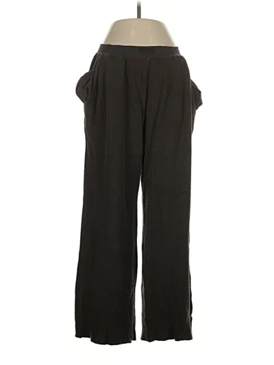 Pre-owned Set Active Casual Pants In Black