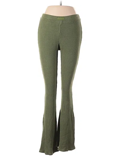 Pre-owned Set Active Casual Pants In Green