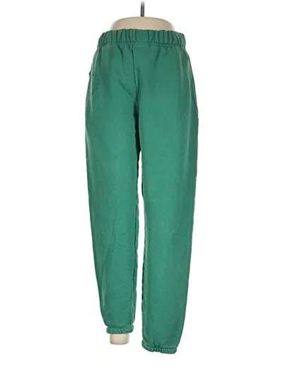 Pre-owned Set Active Casual Pants In Green