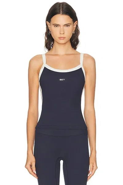 Set Active Formcloud 2.0 Cloud Contrast Cami Top In Estate
