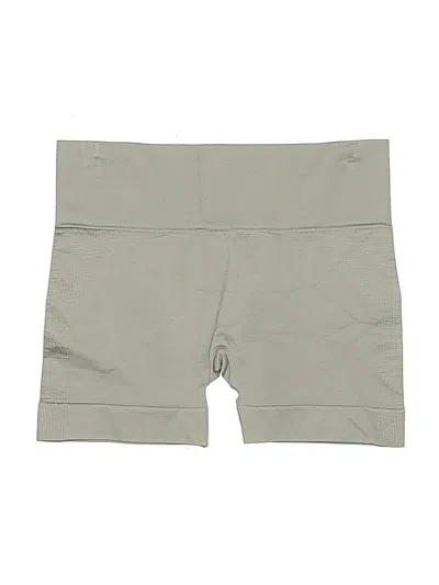 Pre-owned Set Active Khaki Shorts In Green