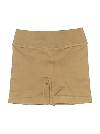 Pre-owned Set Active Khaki Shorts In Tan