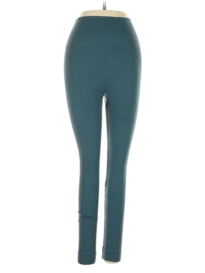 Pre-owned Set Active Leggings In Blue