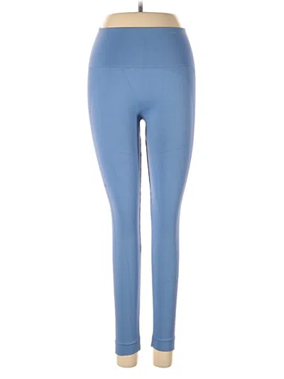 Pre-owned Set Active Leggings In Blue