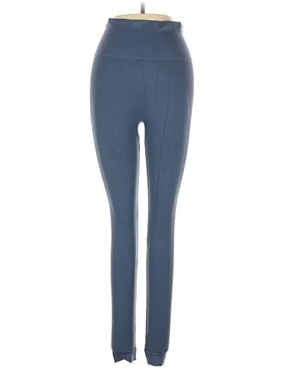 Pre-owned Set Active Leggings In Blue