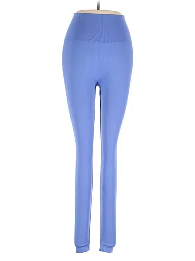 Pre-owned Set Active Leggings In Blue