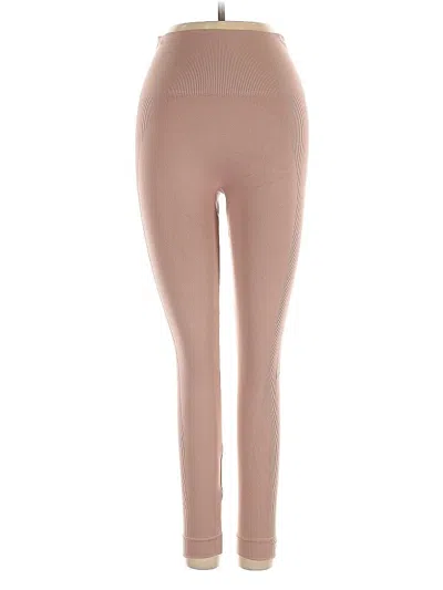 Pre-owned Set Active Leggings In Pink