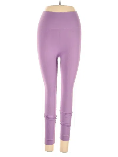 Pre-owned Set Active Leggings In Purple