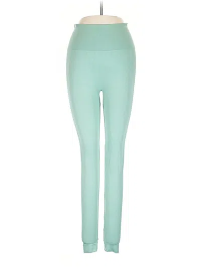 Pre-owned Set Active Leggings In Teal