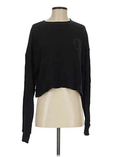 Pre-owned Set Active Long Sleeve T-shirt In Black