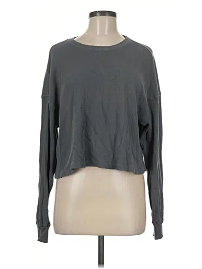 Pre-owned Set Active Long Sleeve T-shirt In Gray