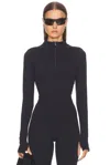 Set Active Luxform Lux Quarter Zip In Black
