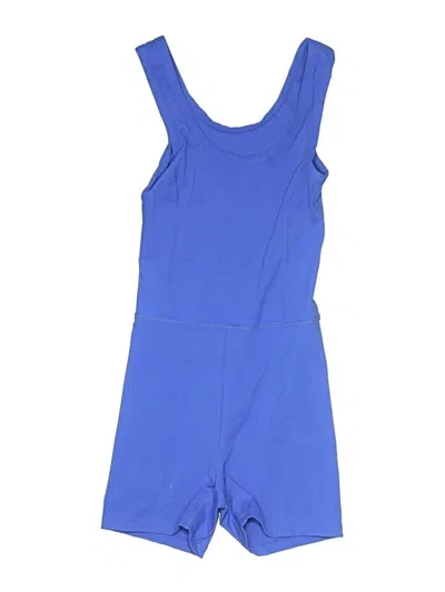 Pre-owned Set Active One Piece Swimsuit In Blue