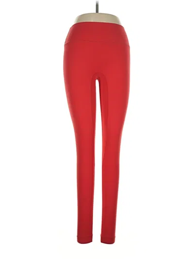 Pre-owned Set Active Pants In Red