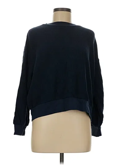 Pre-owned Set Active Pullover Sweater In Blue