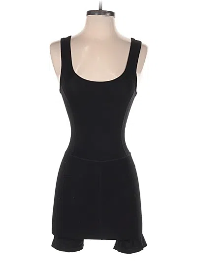 Pre-owned Set Active Romper In Black