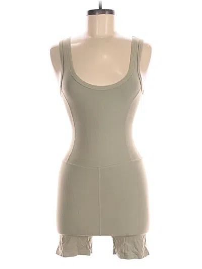 Pre-owned Set Active Romper In Green