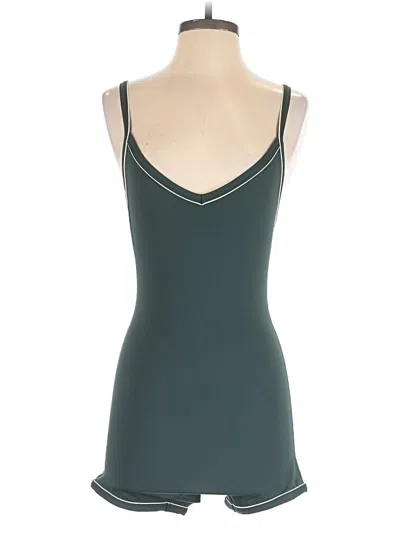 Pre-owned Set Active Romper In Teal