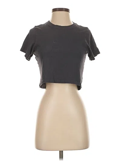 Pre-owned Set Active Short Sleeve T-shirt In Gray