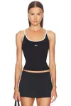 Set Active Sportbody Sporty U Tank Top In Black