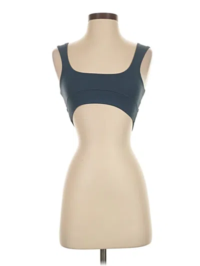 Pre-owned Set Active Sports Bra In Blue